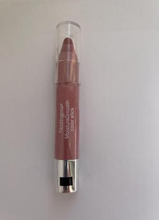 Помада- карандаш  neutrogena moisture smooth color stick  100 pink nude