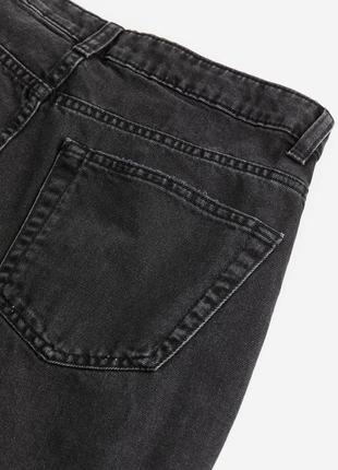 Широкие джинсы с высокой посадкой baggy h&amp;m 11605470116 фото