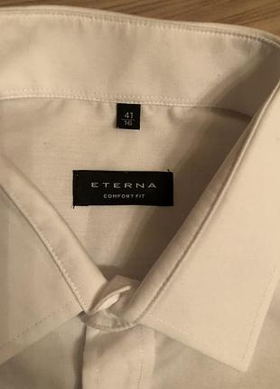 Брендовий біла сорочка eterna (німеччина🇩🇪) 2