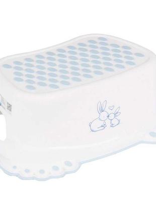 Подставка для ног tega baby противоскользящая rabbit white3 фото