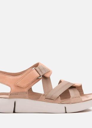 Кожаные сандалии clarks tri clover