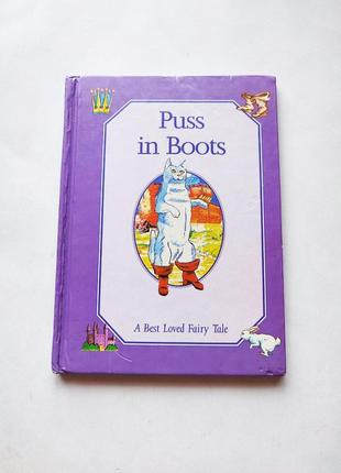 Книга кіт у чоботях англійською (puss in boots) 1994 казка1 фото