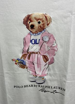 Футболка с медведем polo bear ralph lauren3 фото