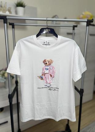 Футболка с медведем polo bear ralph lauren4 фото