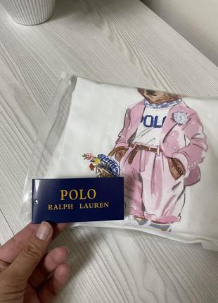 Футболка с медведем polo bear ralph lauren5 фото