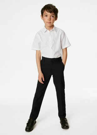 George школьные брюки на мальчика 9-10 лет черного цвета
