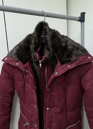 Тепла зимова куртка з натуральним хутром y2k6 фото