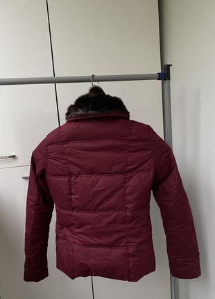 Тепла зимова куртка з натуральним хутром y2k8 фото