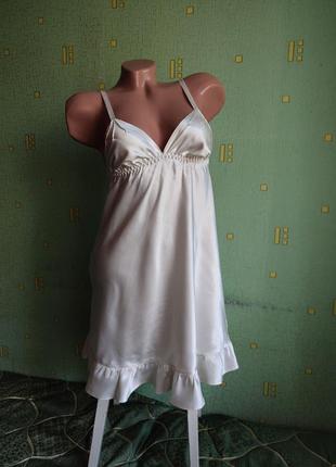 Комбинация. комбинация.пеньюар. la senza.  36. s. сукня. пеньюар. 8размер