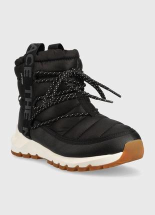 Зимние ботинки снегоходы сапоги the north face, 36-37 р women s thermoball lace up wp