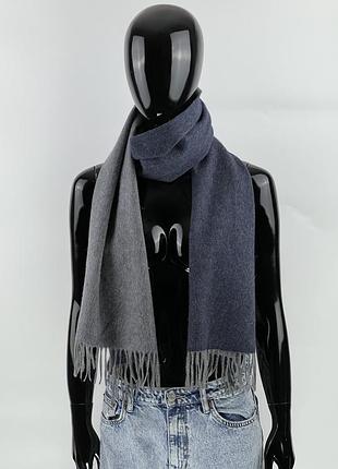 Фірмовий кашеміровий шарф quietus в стилі massimo dutti sandro ladies cashmere