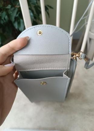 Женская сумка-клатч, кошелек с отделом для телефона7 фото