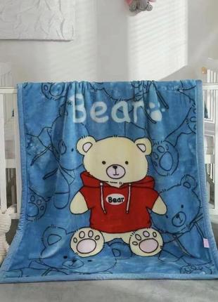 Плюшевые детские пледы.