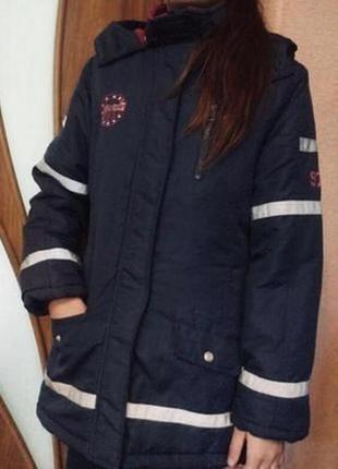 Демісезонне пальто куртка для дівчинки 10-11-12 років, зріст до 152 см