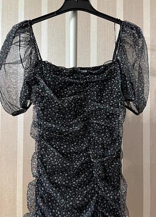 Платье сетка h&m 3