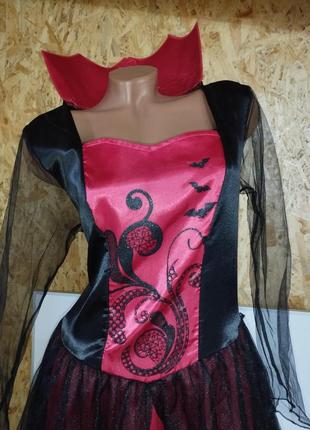 Женский костюм на хэллоуин леди вамп королева вампиров вампир2 фото