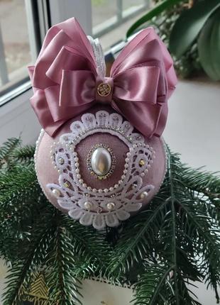 Новогодние слои, ручная работа, декор для интерьера