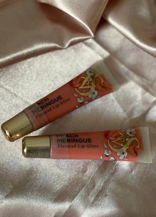 Блиск для губ victoria's secret  peach meringue оригінал.