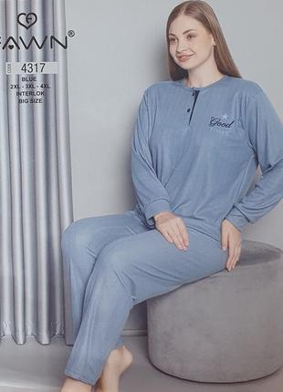 Пижамы батал fawn 2xl, 3xl, 4xl1 фото