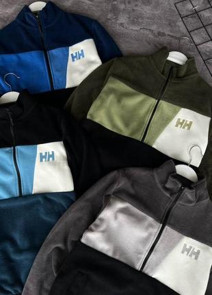 Тёплая серая флисовая кофта флиска helly hansen серая мужская флисовая флисовая флисовая флисовая флисовая helly hansen3 фото