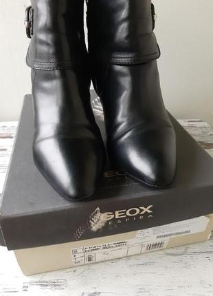 Женские ботинки 38р. geox, кожаные. оригинал!3 фото