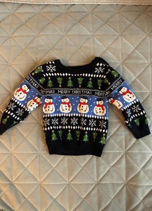 Новорічний светр primark