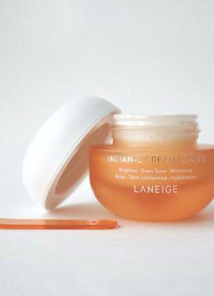 Крем для обличчя з вітаміном с — laneige radian-c cream with vitamin c