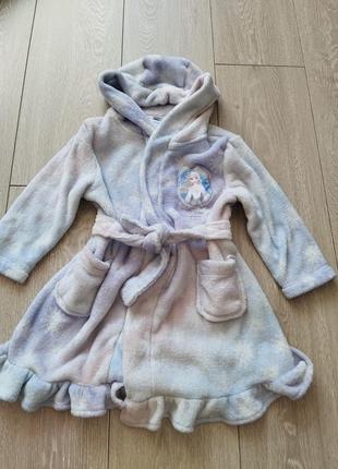 Теплый халат р.98-104