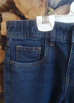 Джинсы на 11 лет 146 см роста брюки подростковые 👖 штаны джинсовые на мальчика3 фото