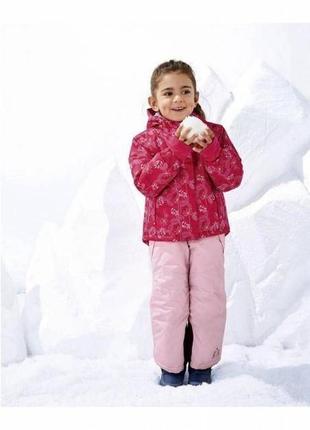 Лыжная термо куртка для девочки lupilu