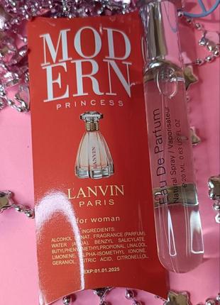 Женский парфюмированная вода lanvin modern princess 20 мл3 фото