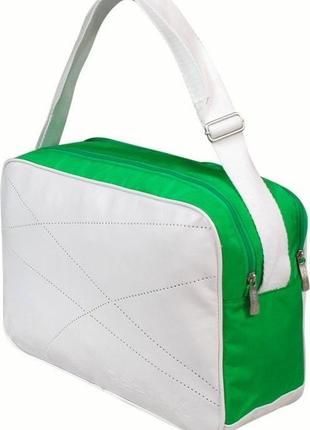 Нова сумка reebok messenger raw green s1