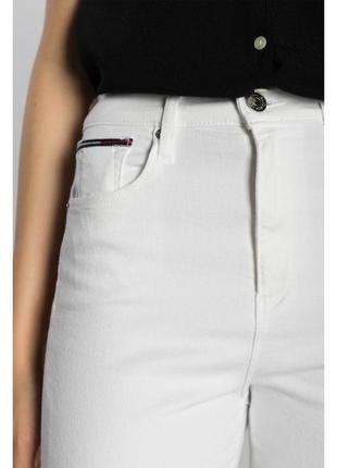 Женские белые джинсы скинни tommy hilfiger sylvia skinny оригинал4 фото