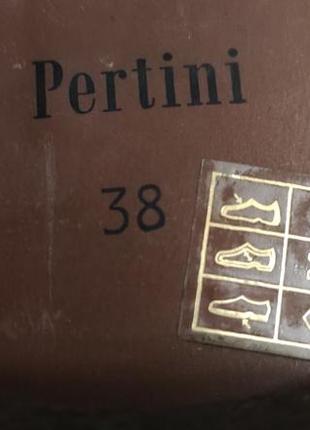 Кожаные полуботинки pertini4 фото