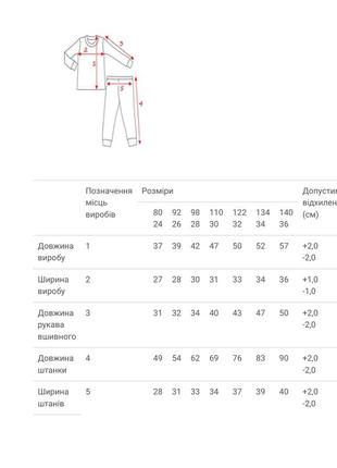 Піжама для дівчинки, принт фрукти , інтерлок, від 380 грн4 фото