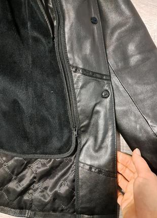 Женская кожаная куртка р. m6 фото