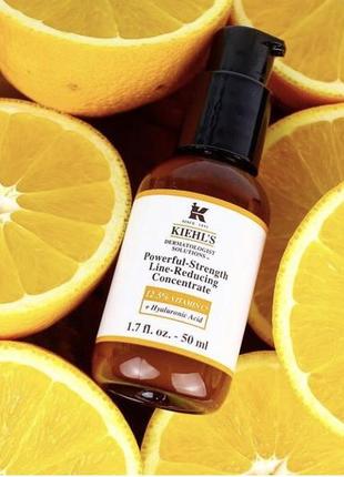 Интенсивный концентрат против морщин с 12.5% витамина с kiehls powerful-strength line-reducing concentrate, 50 мл