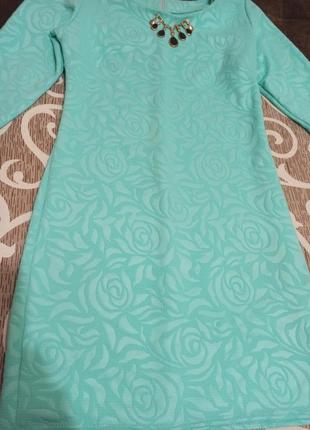 Сукні бірюза м'ята3 фото