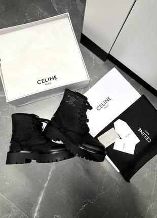 Черевики celine boots black1 фото