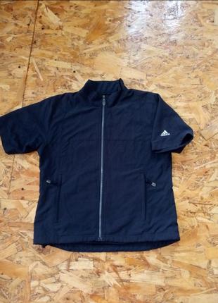 Спортивная винтажная жилетка adidas climaproof wind
