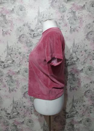Женский велюровый домашний комплект тройка халат футболка штаны фрезовый костюм пижама5 фото