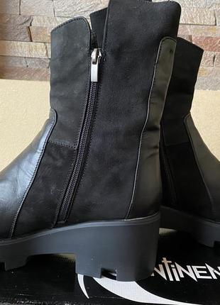 Женские зимние ботинки черные размер 413 фото