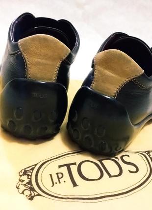 Tod's_ 38_ спортивные туфли люксового итальянского бренда6 фото