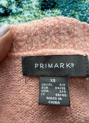 Теплий стильний светр кофта пуловер реглан primark5 фото