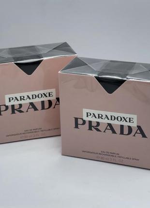 Paradoxe drada 90ml прада парадокс жэнкие духи женский парфюм стойкий стойкий