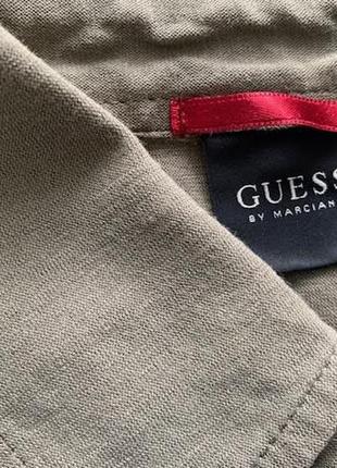 Хлопковая рубашка guess оригинал,3 фото