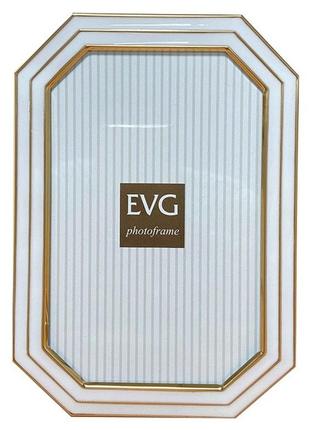 Фоторамка evg onix 10x15 a34 white