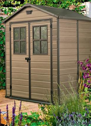 Садовый домик keter scala 6x5 8