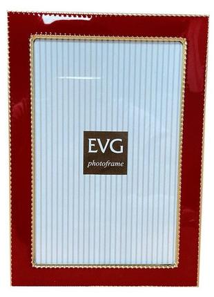 Фоторамка evg onix 10x15 gj43 red1 фото