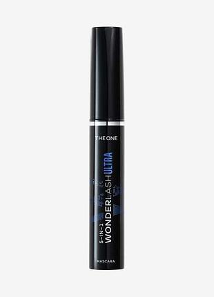 Мультифункціональна туш для вій 5 в 1 the one wonder lash ultra
